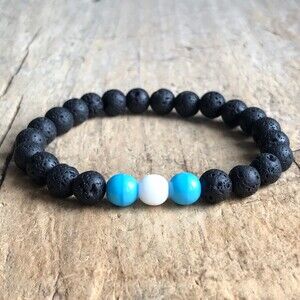 Argentina Country Flag Beaded Stretch Bracelets. FIFA World Cup. Unisex. Size 8